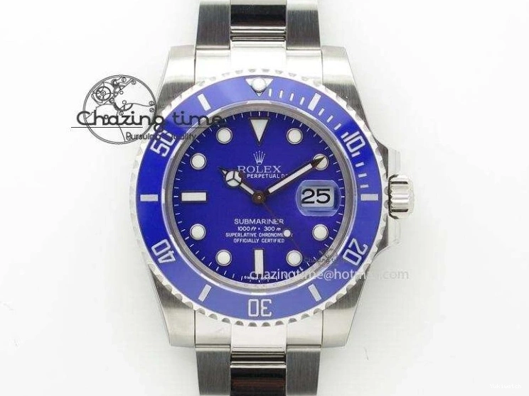 126610 Steel LN ‘Green 1:1 904L Best Maker’ Edition 41mm Submariner A2824 0311